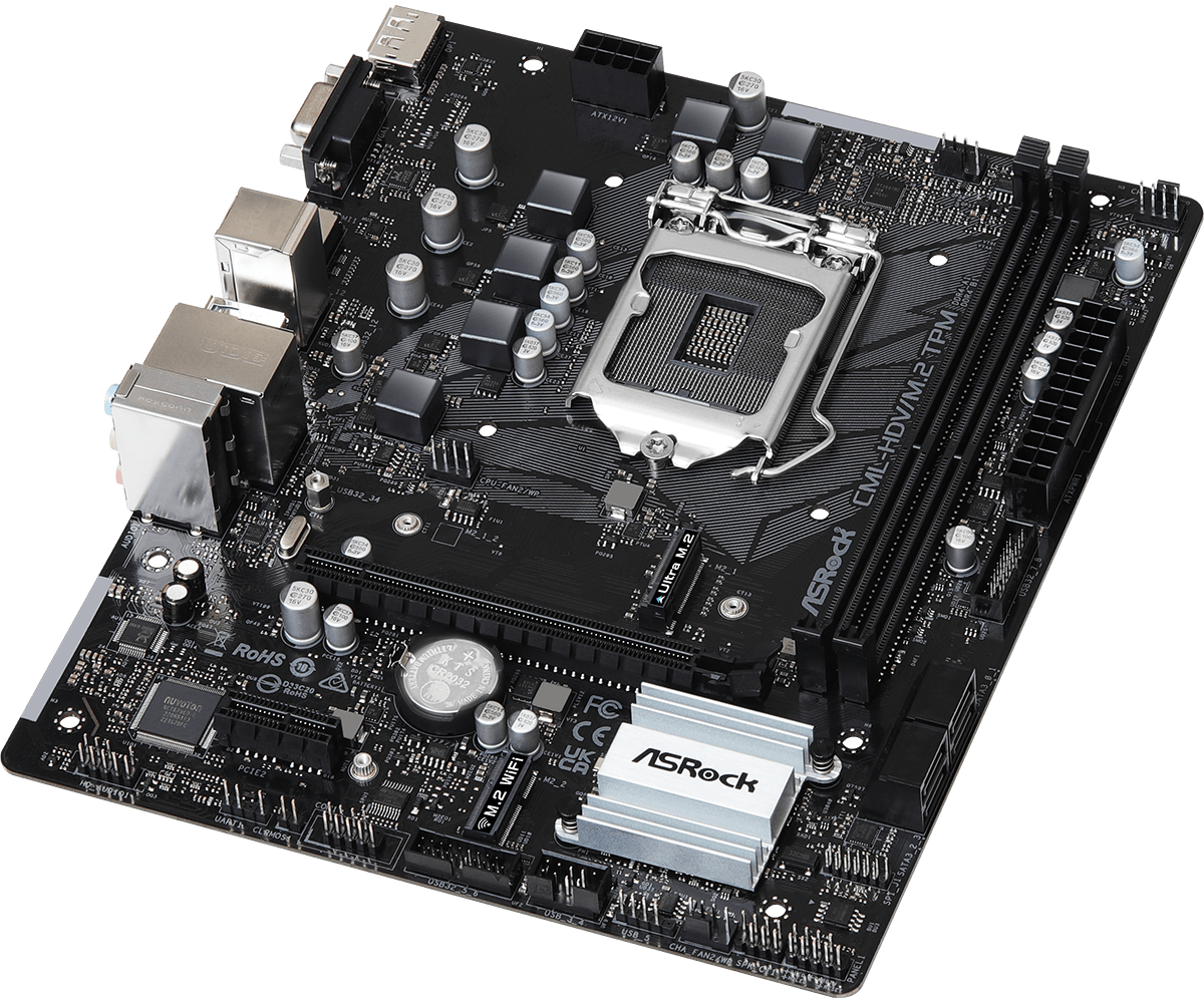 Asrock Cml Hdv M Tpm R